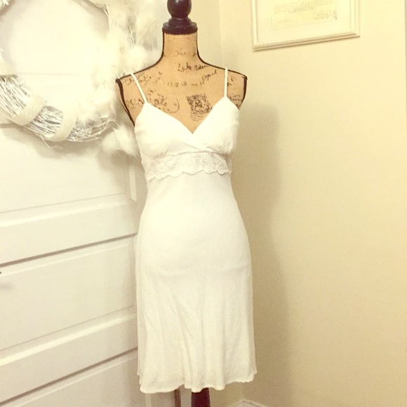 simple white sundress